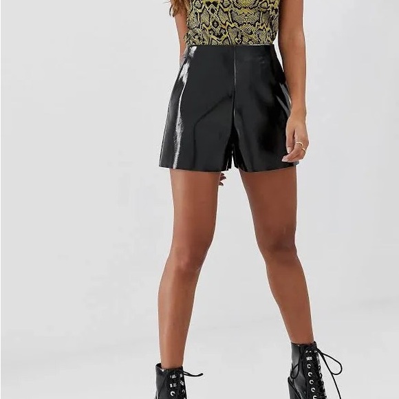 ASOS Black Skorts with High-Waisted Design - Picture 2 of 5